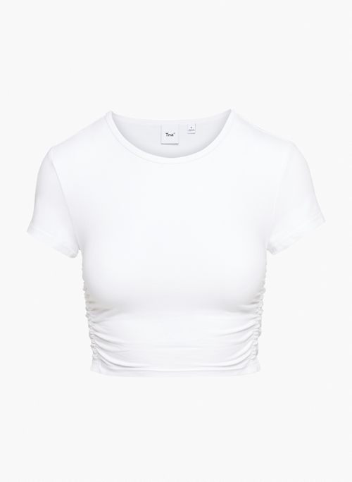 TNACHILL™ MALIBU CROPPED T-SHIRT - Ruched, cropped t-shirt