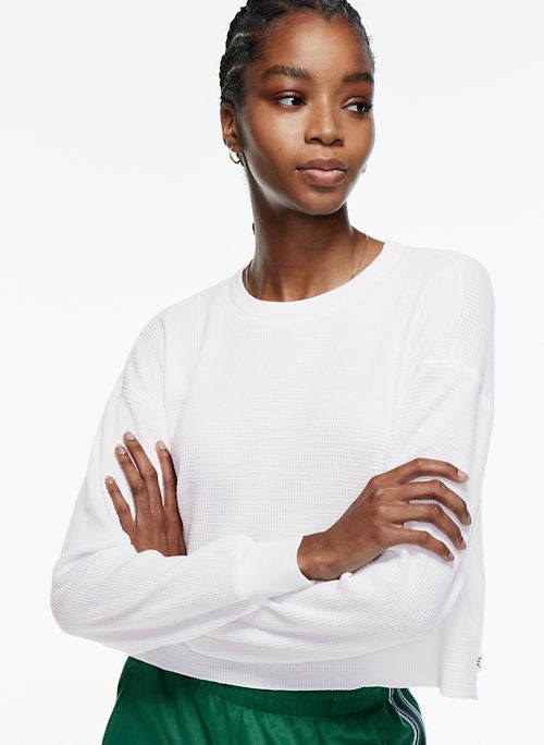 Tna ALAMO WAFFLE CROPPED LONGSLEEVE 