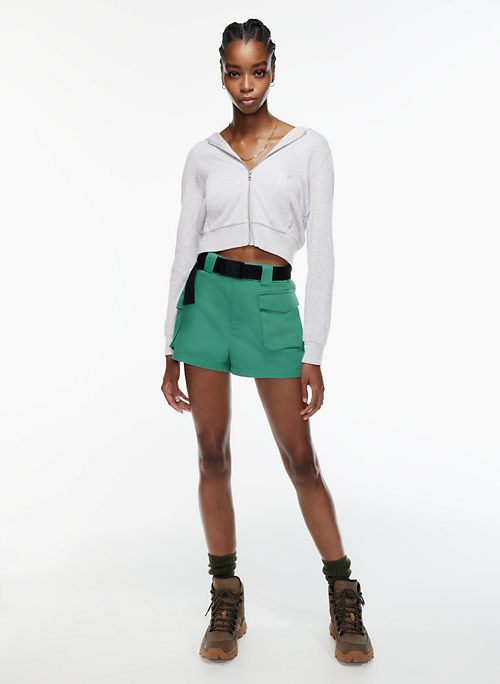 long sleeve zip up top