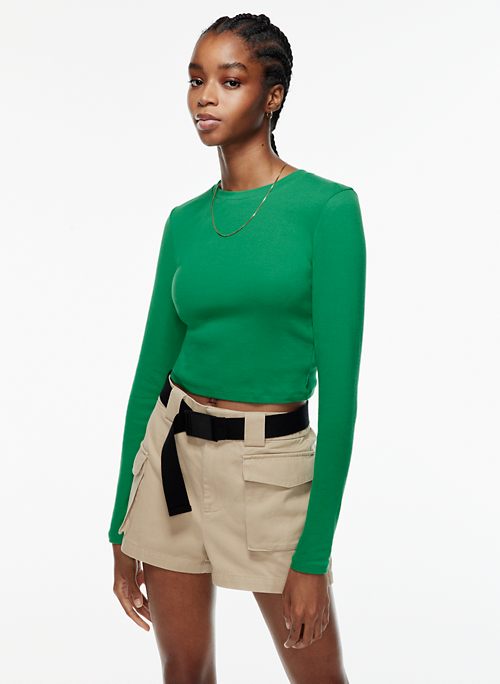 Tna RIBBED CROPPED LONGSLEEVE | Aritzia US