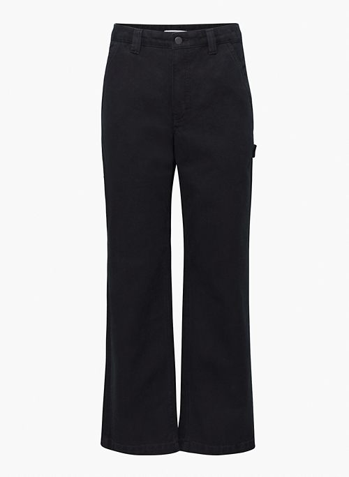 GREENWICH PANT - High-waisted carpenter twill pants