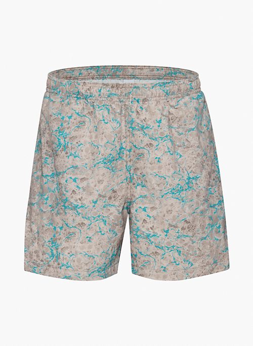 ABEL 5" SHORT - Water-repellent, mid-rise track shorts