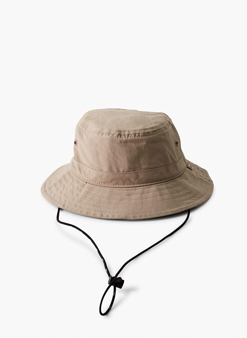 DRAWCORD BUCKET HAT - Drawcord bucket hat