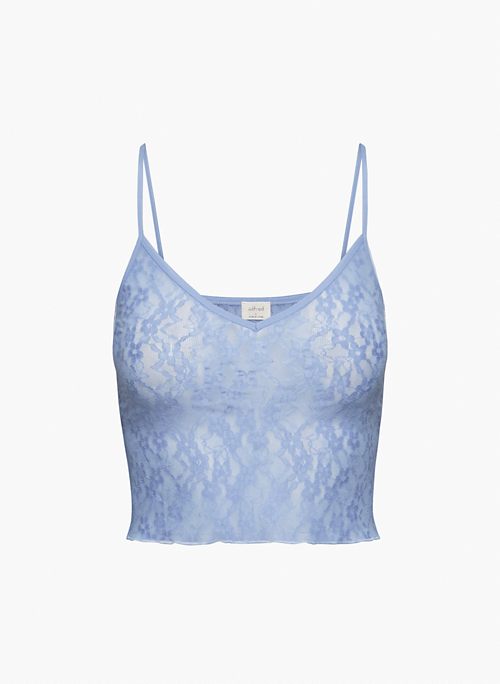 SARGASSO TANK - Lace camisole