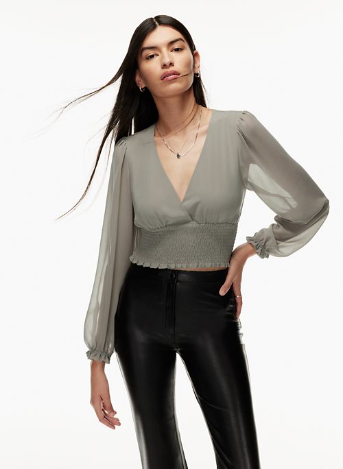 Long Sleeve Blouses for Women | Aritzia 