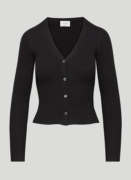 MANILA CARDIGAN - Merino wool V-neck cardigan