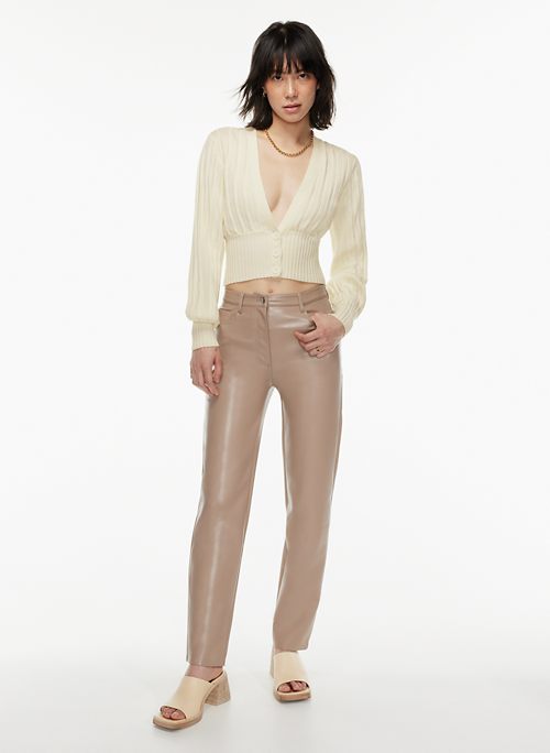 aritzia plunge cardigan