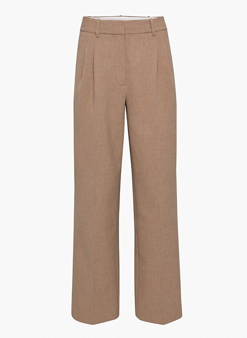 EFFORTLESS PANT - High-waisted wide-leg pants