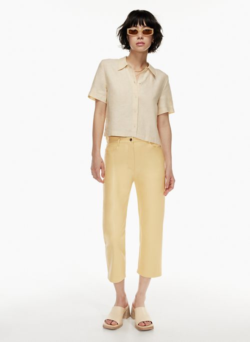 womens outfit with yellow pants for summer 2022 - YouTube