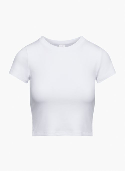 GO-TO T-SHIRT - Ribbed crew-neck t-shirt