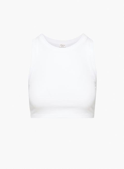 NEW GO-TO CROPPED TANK - Cropped, crew-neck tank
