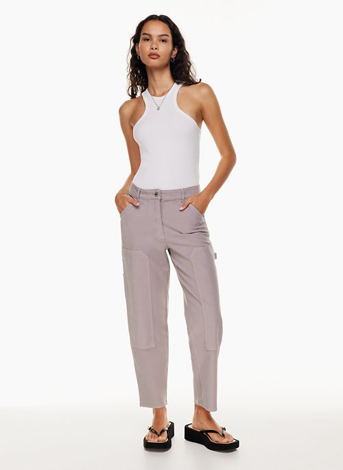 Women's High-Rise Parachute Pants - A New Day™ Lavender 16