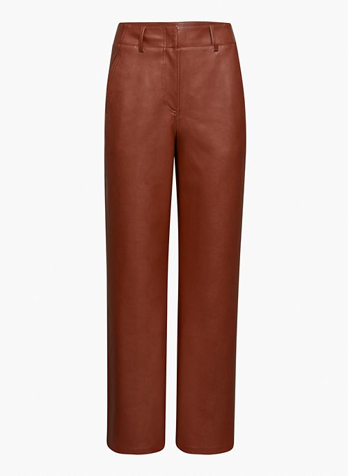 ASCENDANT PANT - High-waisted Vegan Leather utility pants