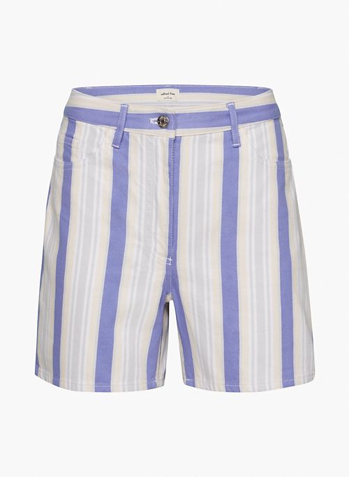 MERCURY SHORT - High-waisted twill shorts