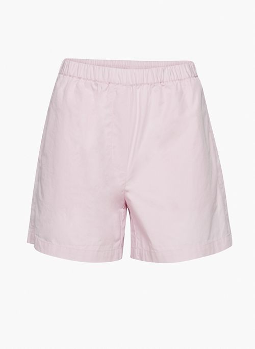 BREEZE 5" SHORT - High-waisted poplin shorts