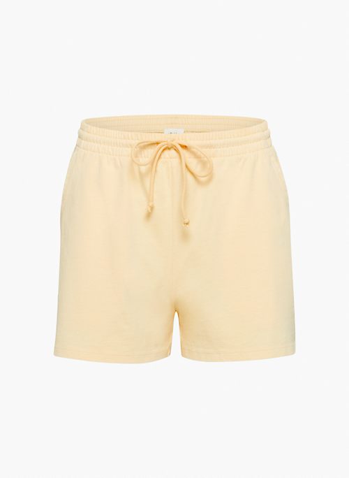 WEEKEND SHORT - Mid-rise pull-on shorts