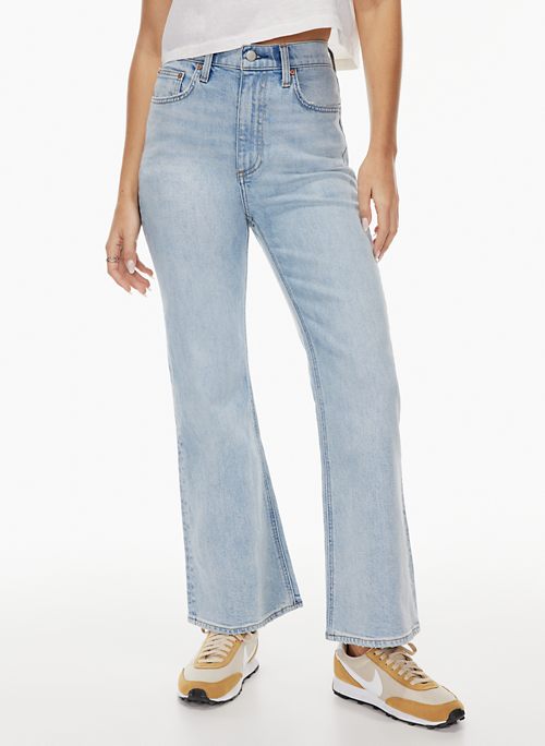 THE TWIGGY HIGH RISE FLARE 28L - High-rise flared jeans