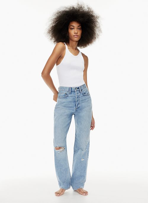 THE JONI HIGH RISE LOOSE 32L - Super high-waisted, loose jeans