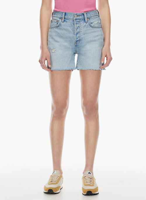 Denim Forum THE YOKO HI-RISE MICRO JEAN SHORT