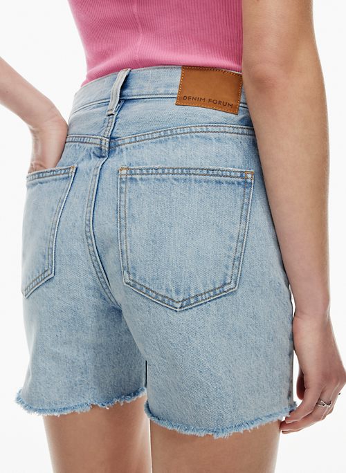 Denim Forum THE YOKO MID THIGH SHORT 