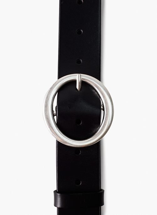 Simplicity Black Circle Buckle Belt – Beginning Boutique US