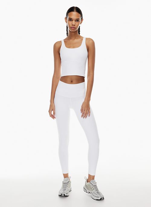 Prisma White Ankle Leggings for a Sleek and Stylish Look-sonthuy.vn