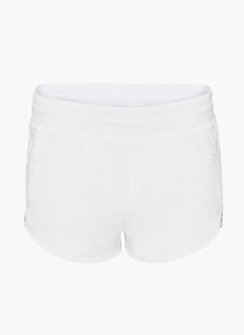 White Running Shorts