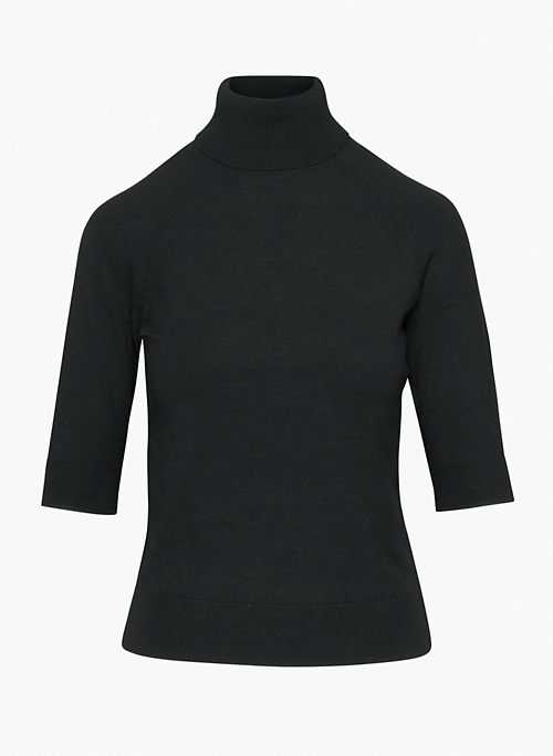 BOTERO SWEATER - Ribbed mock-neck sweater