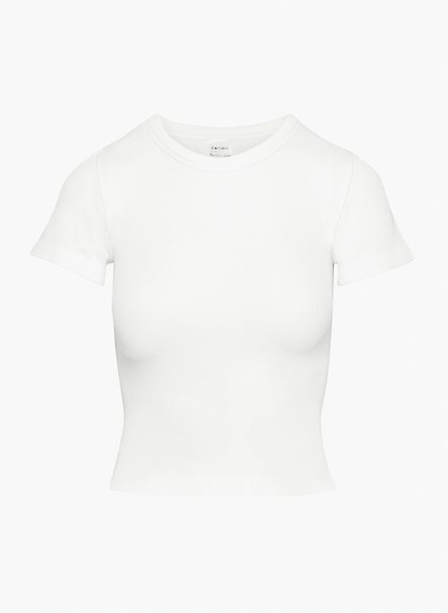 SINCHSEAMLESS™ RIB WILLOW T-SHIRT - Seamless crew-neck t-shirt