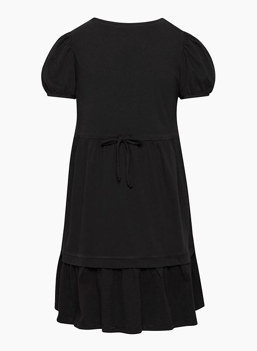 Wild Fable Womens Short Sleeve Shweatshirt Mini Babydoll Dress Black Medium  NEW