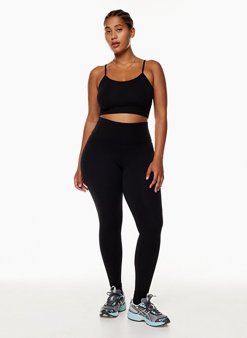 Nike Air Running crop leggings in khaki, ASOS