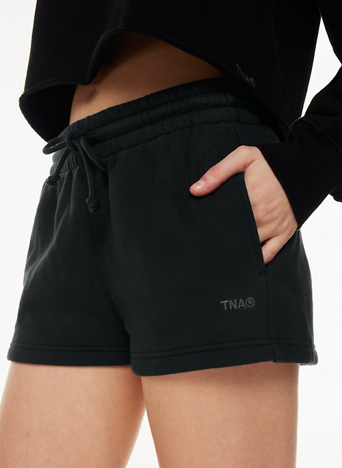 aritzia sweatpant shorts