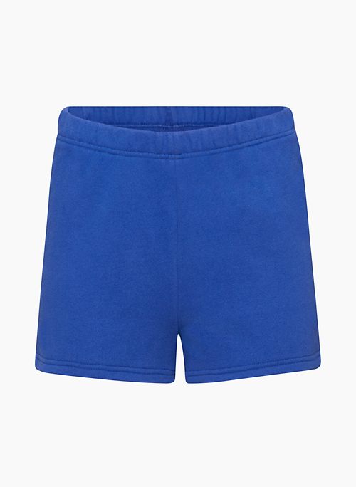COZY FLEECE PERFECT HI-RISE 3" SWEATSHORT - High-waisted slim-fit fleece sweatshorts