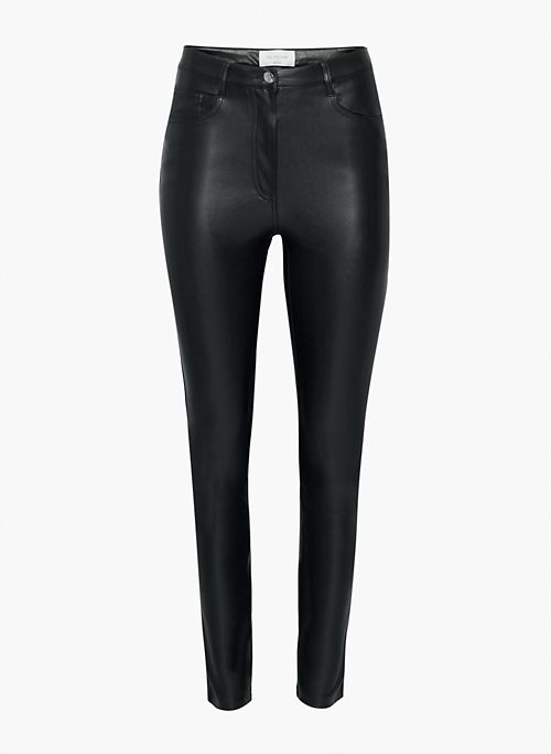 THE MELINA™ SLIM PANT - High-waisted Vegan Leather pants