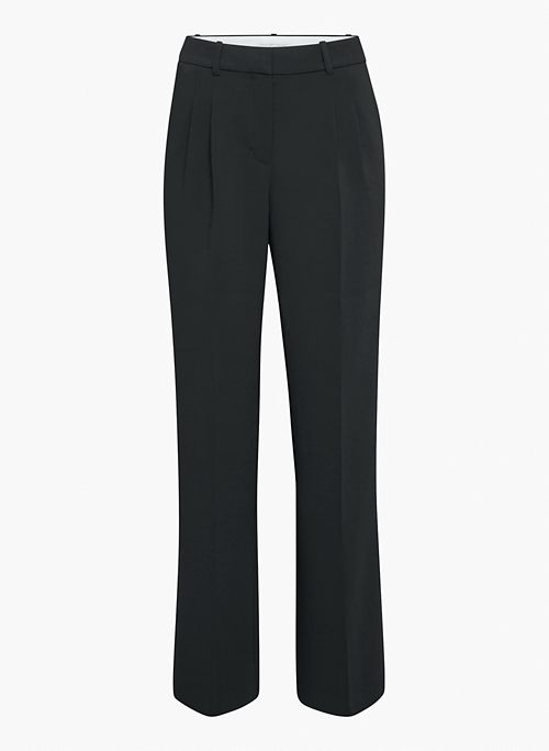 THE EFFORTLESS LO-RISE PANT - Low-rise wide-leg pants