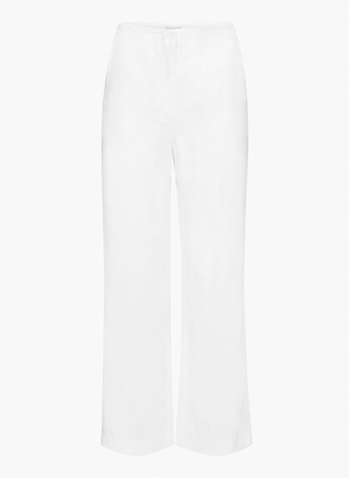 SONATA LINEN PANT - Wide-leg linen trousers