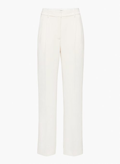 THE EFFORTLESS PANT™ - High-waisted wide-leg crepe trousers