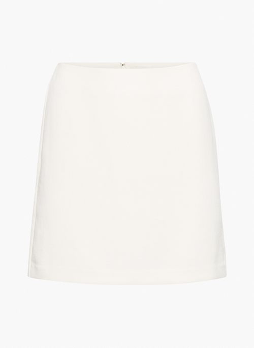 CLASSIC MINI SKIRT - High-waisted A-line mini skirt