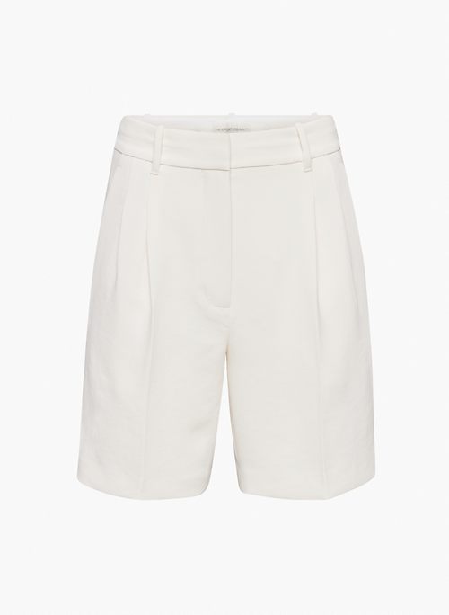 THE EFFORTLESS 7" SHORT - High-waisted, pleated shorts