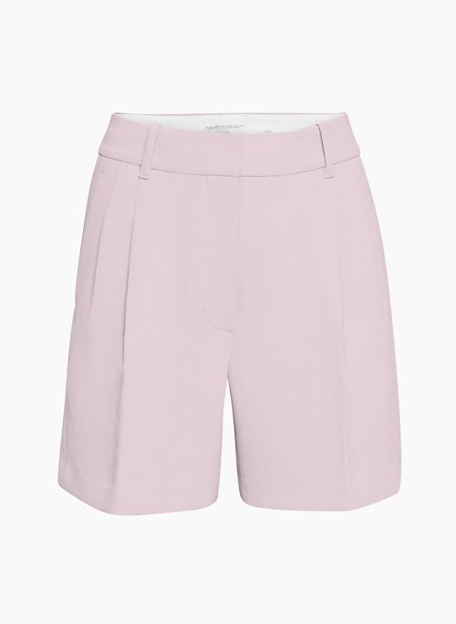THE EFFORTLESS 5" SHORT - High-waisted pleated shorts