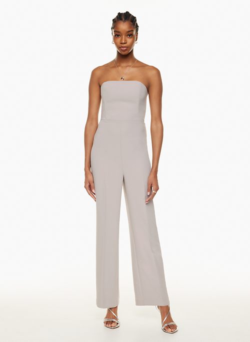Waist Belt Straight Wide Leg Cropped Jumpsuits Rompers with