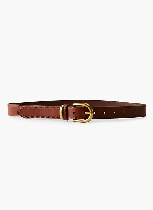 ACCENT LEATHER BELT - Classic leather belt