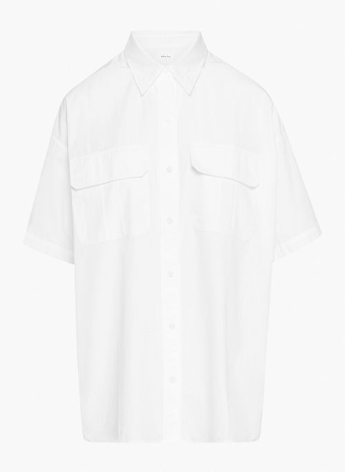 TELLA POPLIN SHIRT - Oversized button-up shirt
