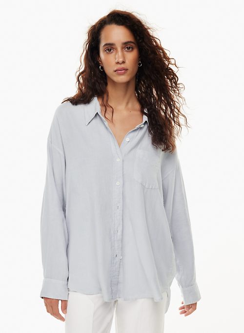 white linen blouse long sleeve