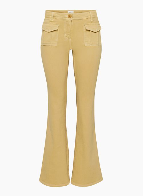 VIENNE PANT - Low-rise flared pants