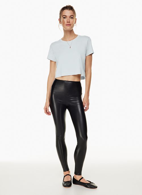 Women's Plus Velvet Padded Faux Leather Leggings Large Size Stretch Slim Matte  Leather Pants