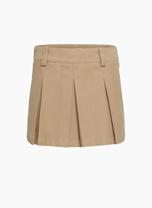 RODEO SKIRT - Mid-rise micro pleated skirt