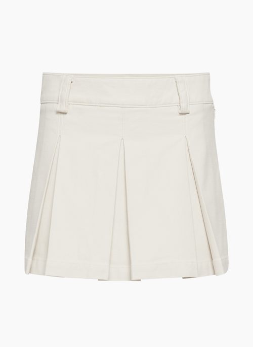 RODEO SKIRT - Mid-rise micro pleated skirt