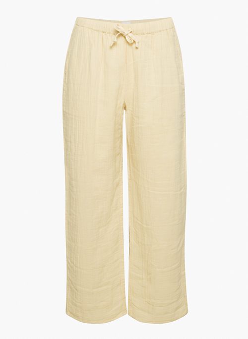 SAIL PANT - Mid-rise organic cotton pants