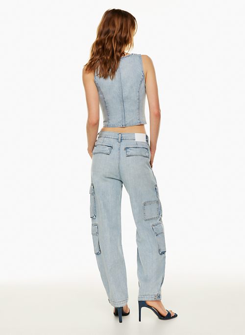THE '90S MILLIE HI-RISE CARGO JEAN - High-rise cargo jeans